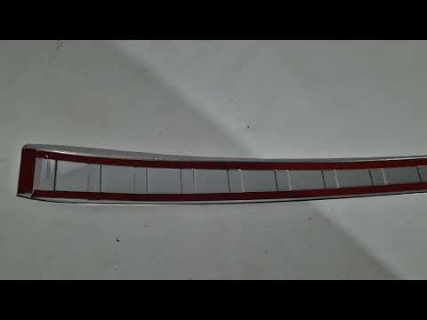 Rear Bumper Protector Carmos Stainless Steel for BMW iX (I20) 2022- - video 2