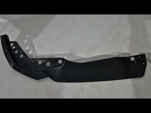 Front Lip Spoiler DPT V-2 (for 2022+, M Technic, Gloss Black) for BMW 3 Series G20/21 2018- - video 1