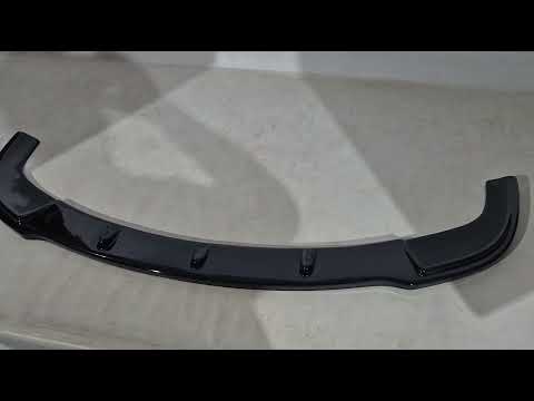 Front Lip DPT (for M Technic Max Hamann Gloss Black) for BMW 5 Series E60/E61 2003-2010 - video 1