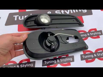 Fog Lights (with LED Bulb) for Volkswagen T4 Transporter 1990-2003 - video 1