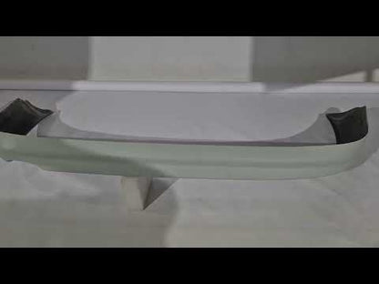 Rear bumper cover (primed for painting) for Opel Vectra B 1995-2002 - video 1