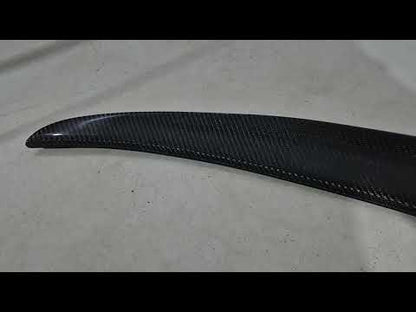Spoiler V2 (for F10, Carbon) for BMW 5 Series F10/F11 2010–2016 - video 1