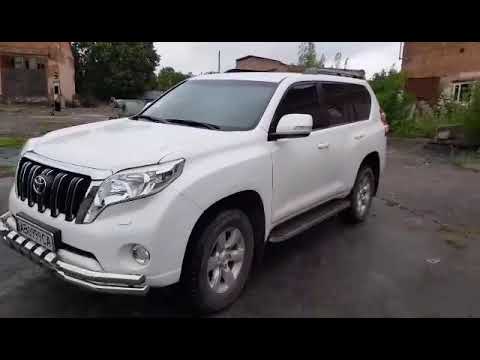 Front Bar F3-31 (Stainless Steel) for Toyota Land Cruiser Prado 150 2009-2023 - video 1