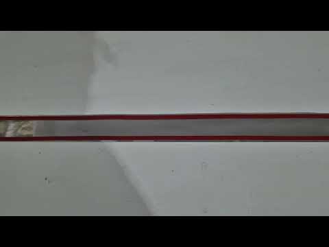 Trunk trim cover above license plate (long) stainless steel for Volkswagen Tiguan 2016-2023 - video 1