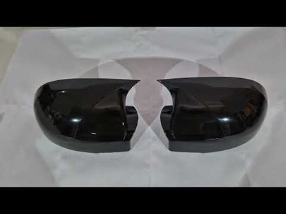 Mirror Covers BMW-Style (2 pcs) for Hyundai Getz 2002- - video 1
