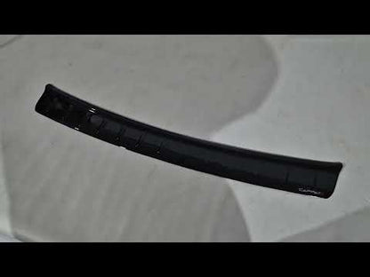 Rear Bumper Protector EuroCap (2014+, ABS) for Nissan Juke 2010-2019 - video 1