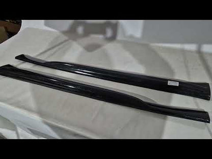 Side Skirts DPT V-1 (primed for painting) for Opel Astra J 2009-2015 - video 1