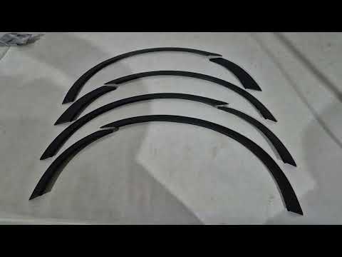 Fender Flares (2009-2013, 4 pcs, black) for Volvo XC60 2009-2017 - video 1