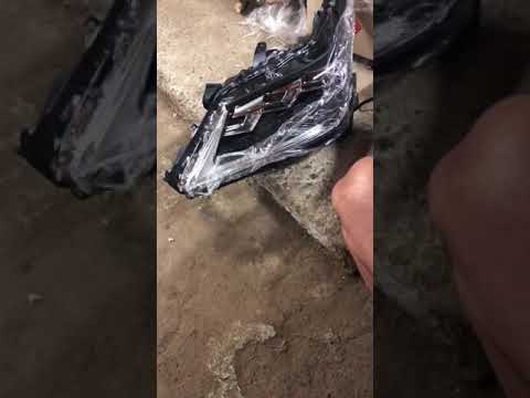 Front Headlights 2016+ (LED, 2 pcs) for Lexus LX570/450d 2008-2022 - video 1