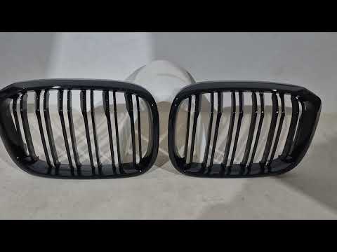 Kidneys M-Look (Gloss Black) for BMW X4 G02 2018- - video 1