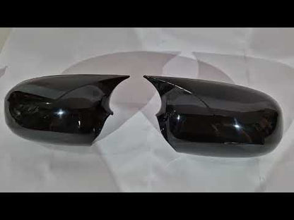 Mirror Covers BMW-Style (2 pcs) for Opel Corsa C 2000-2006 - video 1