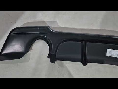Rear Bumper Diffuser DPT (for E92 M-Sport, Gloss Black) for BMW 3 Series E-90/91/92/93 2005-2011 - video 1