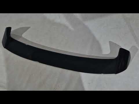 DPT V2 Spoiler (for F20/F21, Gloss Black) for BMW 1 Series F20/21 2011-2019 - video 1