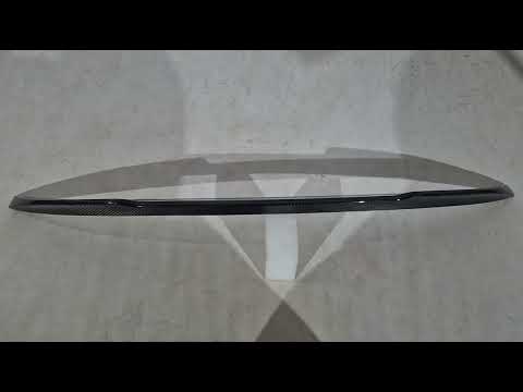 Spoiler V5 (for G20/G80, Carbon) for BMW 3 Series G20/G21 2018- - video 1