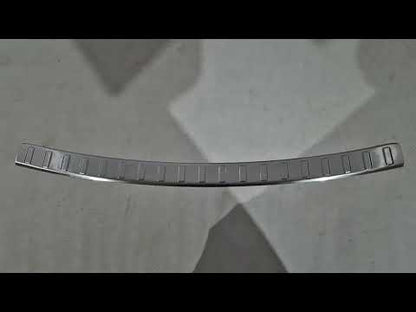 Rear Bumper Protector Carmos Stainless Steel for Jaguar E-Pace 2017-2024 - video 1