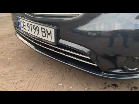 Scuff grille bumper (2 pcs, stainless steel) for Mercedes Vito / V-class W447 2014↗ year - image 1