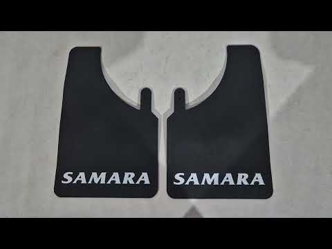 Samara Mud Flaps Polytep (230*375, 2 pcs) for Lada - video 1