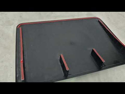 Sunroof imitation (black gloss, ABS plastic) - video 1