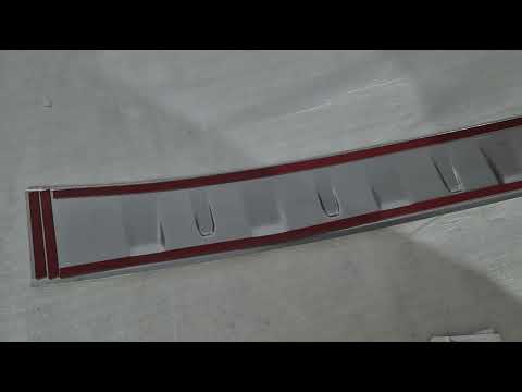 Stainless Steel Rear Bumper Protector Carmos (matte) for Renault Kangoo/Express 2021- - video 1