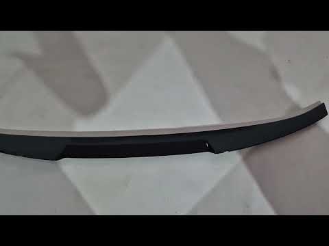 Spoiler M4-Style (Gloss Black) for BMW 5 Series G30/31 2017-2023 - video 1