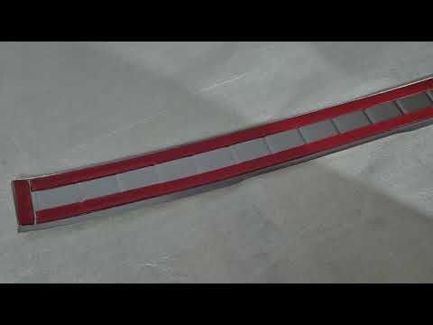 Rear bumper protector Carmos stainless steel matte for Renault Duster 2024- - video 1