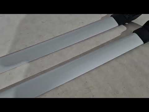 Roof rack (cross bars) for integrated roof rails Wingbar V2 (2 pcs) for BMW X4 F-26 2014-2018 - video 3