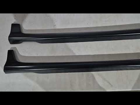 DPT Side Skirts (primed for painting) for Toyota Corolla 2013-2019 - video 1