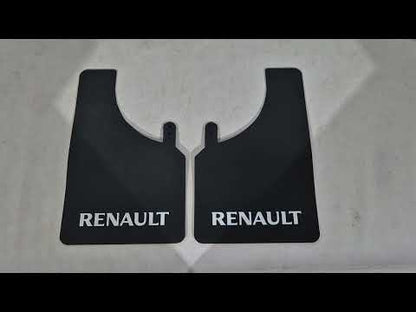 Mud Flaps Polytep (280*440, 2 pcs) for Renault - video 1