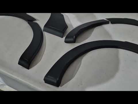 Fender Flares EuroCap (8 pcs, ABS) for Dacia Lodgy 2012-2022 - video 1