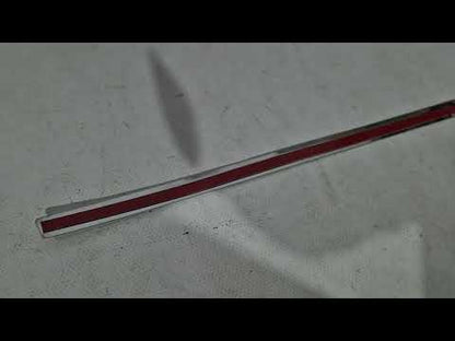 Carmos stainless steel trim above license plate for BMW 5 Series E39 1996-2003 - video 1