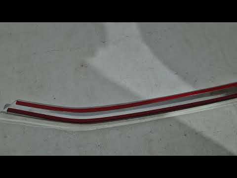 Front bumper pad (1 piece, stainless steel) for Ford Courier 2023- year - image 1