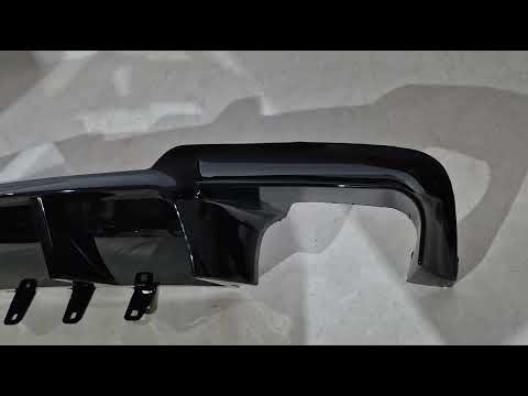 Rear Diffuser DPT V-3 (for M-Performance) for BMW 5 Series F10/F11 2010–2016 - video 1