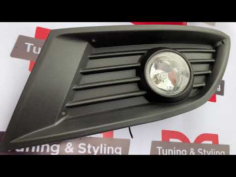 Fog Lights (2002-2007, with LED Bulb) for Opel Combo 2002-2012 - video 1