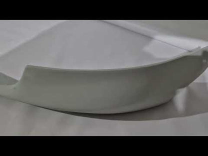 Front bumper lip Sedan (primed for painting) for Ford Focus II 2005-2008 - video 1