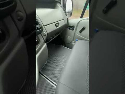 EVA Floor Mats (Gray) for Nissan Primastar 2002-2014 - video 1
