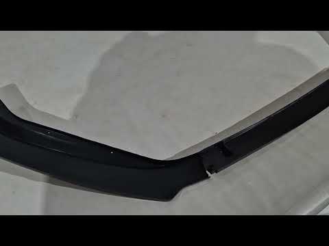 Front Bumper Lip Spoiler (for OEM bumper, 2017-2020, ABS plastic) for Volkswagen Golf 7/E-Golf 2012-2020 - video 1