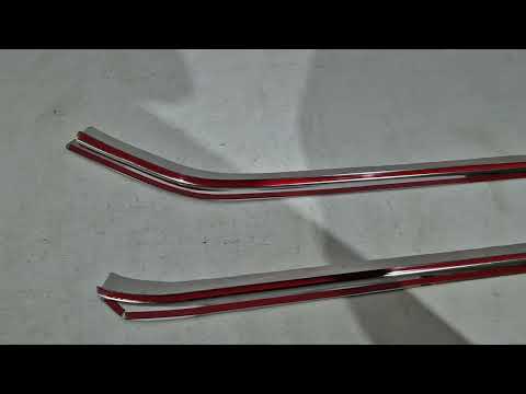Window Trim (2 pcs, Stainless Steel) for Ford Custom 2023- - video 1