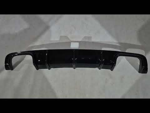 Rear Diffuser DPT (for M-5, Gloss Black) for BMW 5 Series E39 1996-2003 - video 1