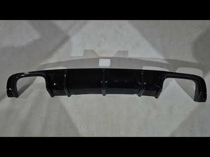 Rear Diffuser DPT (for M-5, Gloss Black) for BMW 5 Series E39 1996-2003 - video 1