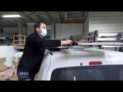 Ladder Holder (for Roof Rack Cross Bars) for Buick Regal 2017- - video 1