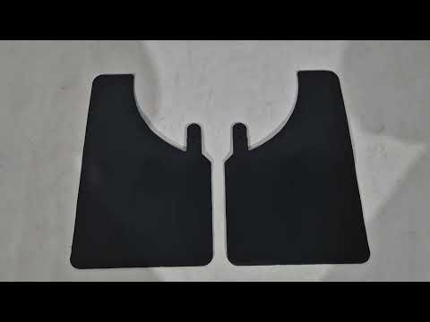 Universal mudguards without Polytep inscription (230*375, 2 pcs.) - image 1