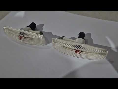 Side Indicator Repeaters (2 pcs) for Range Rover Sport 2005-2013 - video 1