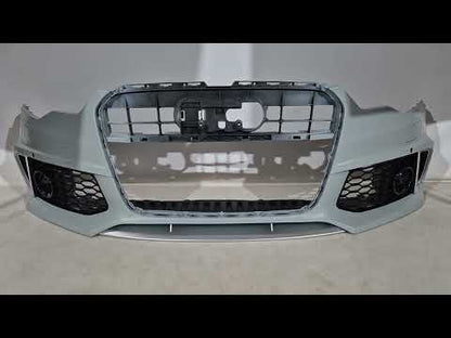 Front Bumper RS6-Style (2011-2014) for Audi A6 C7 2011-2017 - video 1