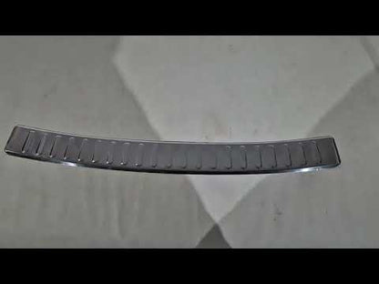 Rear Bumper Protector Carmos V2 (SW, Stainless Steel) for Volkswagen Golf 6 2008-2014 - video 1