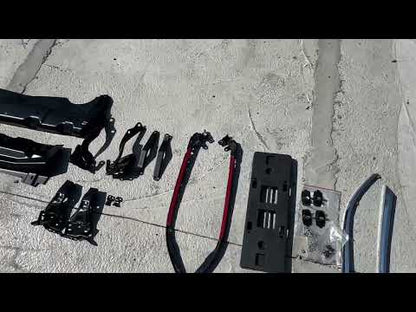 Facelift conversion kit 2009-2016 to 2017- (Elite Set) for Toyota Land Cruiser Prado 150 2009-2023 - video 7