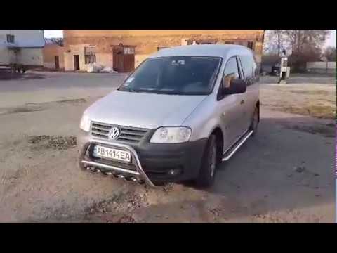 The WT003 bumper guard (stainless) for Volkswagen Caddy 2004-2010 - image 1