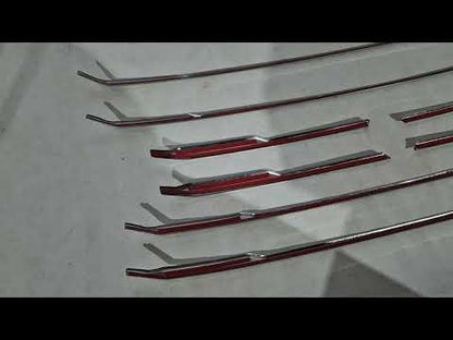 Grid overlays (stainless steel) for Ford Courier 2023- year - image 1