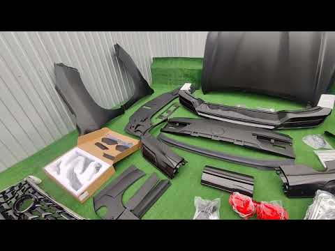 Facelift conversion kit from 2008-2016 model to TRD Sport (2021+) for Lexus LX570/450d 2008-2022 - video 4