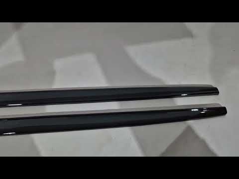 Side Skirt Extensions DPT V-1 (for M-Sport/M5 Side Skirts, Gloss Black) for BMW 5 Series F10/F11 2010–2016 - video 1