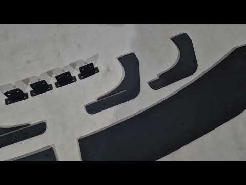 Rear Diffuser DPT V-1 (matte black) for Volkswagen Golf 5 2003-2009 - video 1